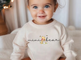 Mama Bear & Mini Bear matching Baby Sweatshirt Romper bodysuit & Crewneck Hippo Boutique