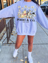 Mommy to Bee Pooh Women’s Crewneck Sweatshirts Hippo Boutique