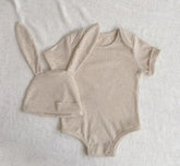 Baby & Toddler Bunny hat & Romper outfit Hippo Boutique
