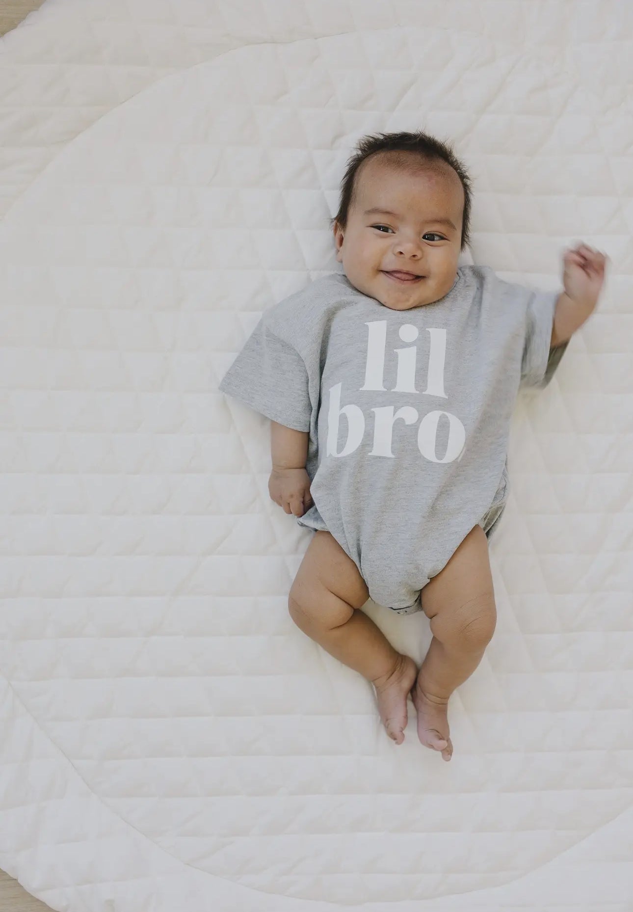 Lil Bro Baby & toddler t-shirt bubble Romper Hippo Boutique
