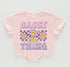 Sassy Little Thing Baby Girl t-shirt Bubble Romper Hippo Boutique