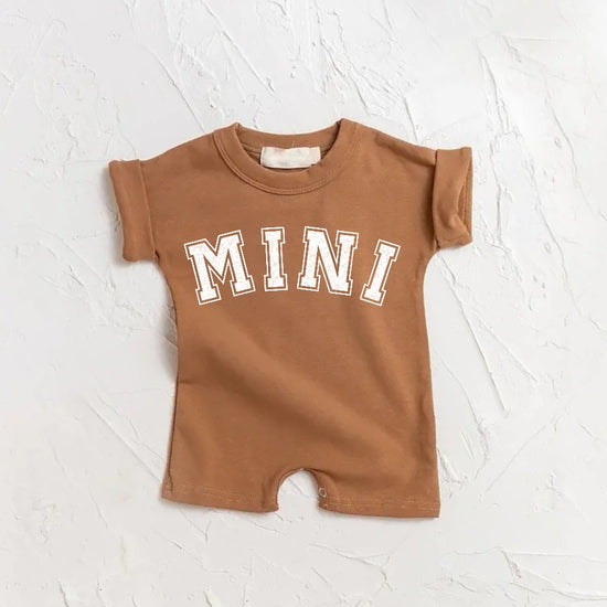 Glitter Mini baby romper bodysuit Hippo Boutique