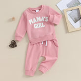 Mama’s Girl Baby Girl Outfit Hippo Boutique