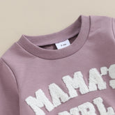 Mama’s Girl Baby Girl Outfit Hippo Boutique