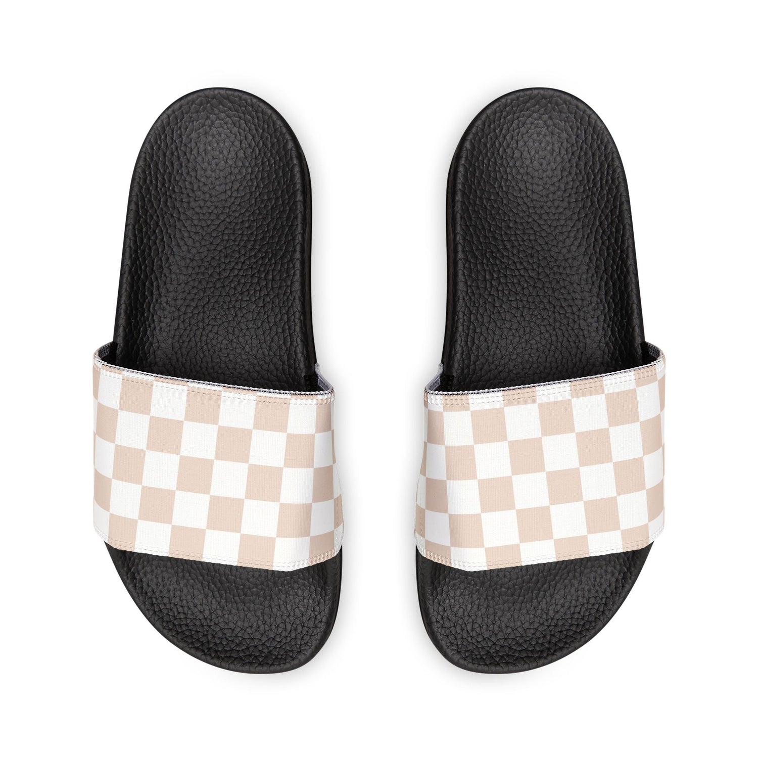 Brown Checkered Sandals Hippo Boutique