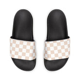 Brown Checkered Sandals Hippo Boutique