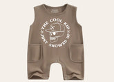 Cool Kid Baby & toddler sleeveless romper bodysuit Hippo Boutique