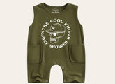 Cool Kid Baby & toddler sleeveless romper bodysuit Hippo Boutique