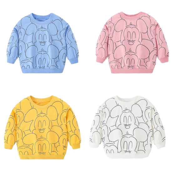Cartoon Print Sweatshirts Hippo Boutique