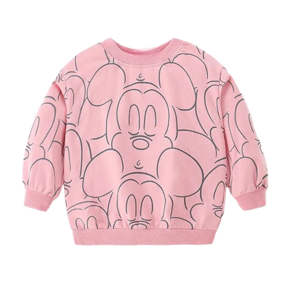 Cartoon Print Sweatshirts Hippo Boutique