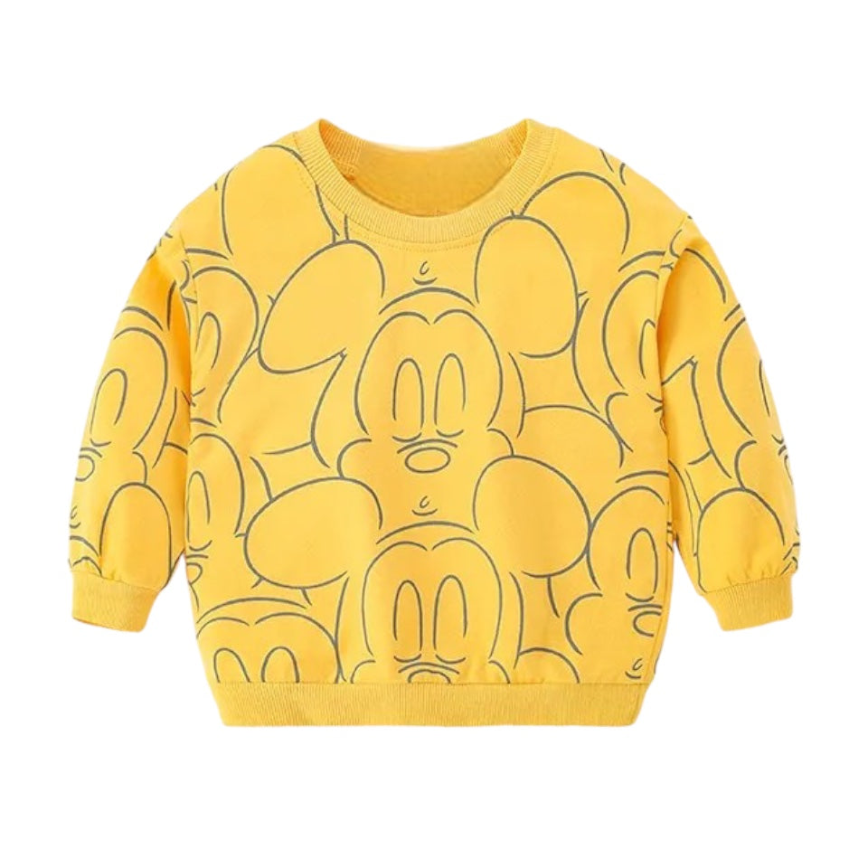 Cartoon Print Sweatshirts Hippo Boutique