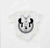 Mouse Baby t-shirt bubble Romper Hippo Boutique
