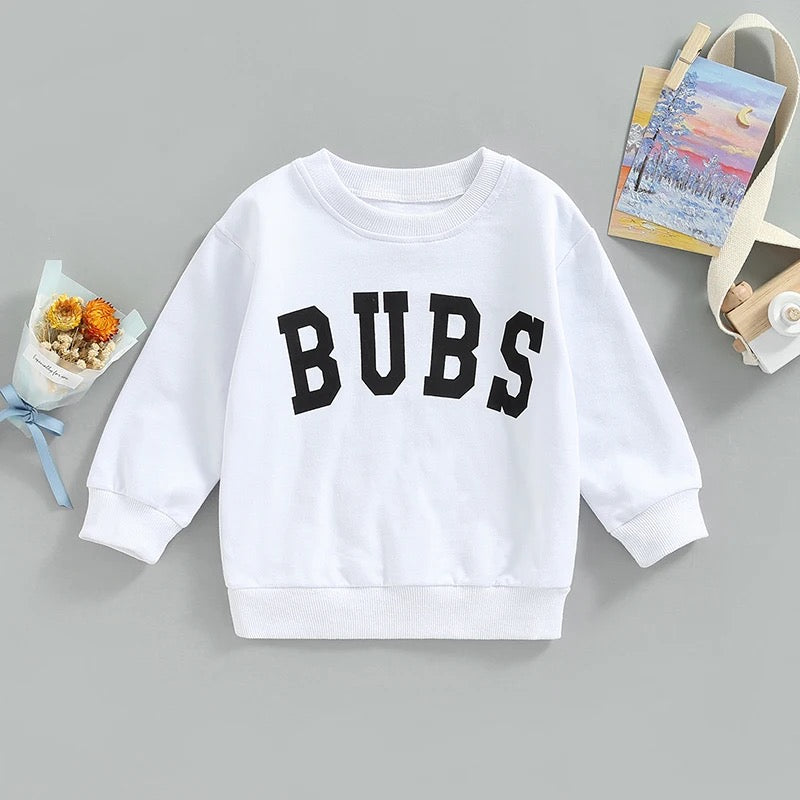 Bubs Crewneck Sweatshirt Hippo Boutique