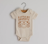 Newborn Baby Bodysuit - A little bit dramatic Hippo Boutique