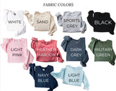 Custom Christmas Mama Sweatshirt with children’s name on sleeve Hippo Boutique