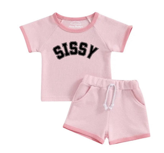 Sissy Baby girl & toddler girl outfit Hippo Boutique