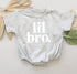 Lil Bro Baby & toddler t-shirt bubble Romper Hippo Boutique