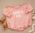 Daddy’s Girl French Terry Baby Girl Sweatshirt Romper Hippo Boutique
