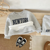 New York Baby & Kids Sweatshirt & Pants Outfit Hippo Boutique