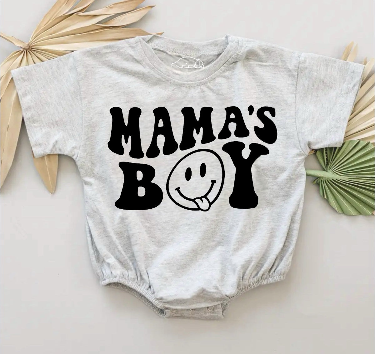 Mamas boy Baby & toddler t-shirt bubble Romper Hippo Boutique