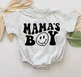 Mamas boy Baby & toddler t-shirt bubble Romper Hippo Boutique