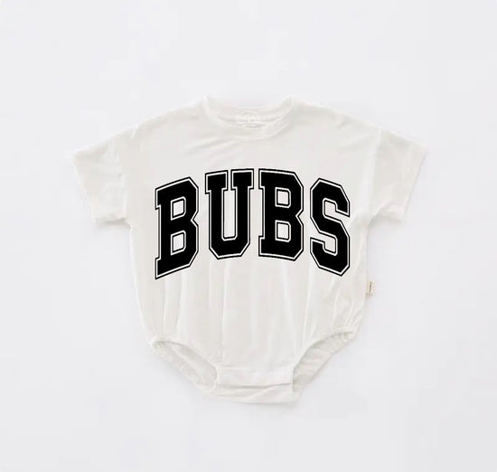 Bubs Baby t-shirt Bubble Romper Hippo Boutique