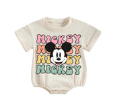 Mouse Baby t-shirt bubble Romper Hippo Boutique