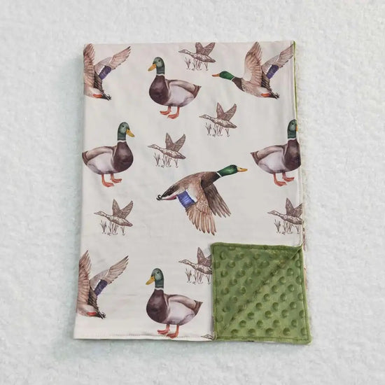 Hunting Ducks Minky Baby Blanket Hippo Boutique