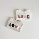 Love Sweatshirt Romper Hippo Boutique