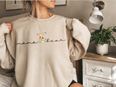 Mama Bear & Mini Bear matching Baby Sweatshirt Romper bodysuit & Crewneck Hippo Boutique