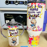 90’s Mama Rugrats Mama & Mini Matching Cups Hippo Boutique