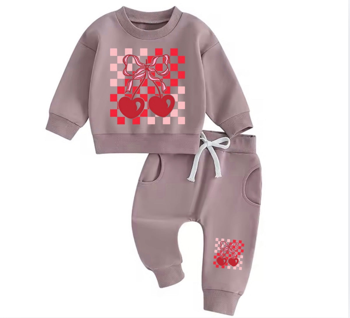 Baby Jogger Outfit - Sweet Cherry Hippo Boutique