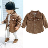 Khaki Jean Jacket Hippo Boutique