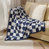 Checkered Blanket Hippo Boutique