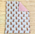 Highland Cow Minky Baby Blanket Hippo Boutique