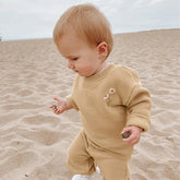 Baby & Kids Cotton knit Embroidered Flower Sweaters Hippo Boutique