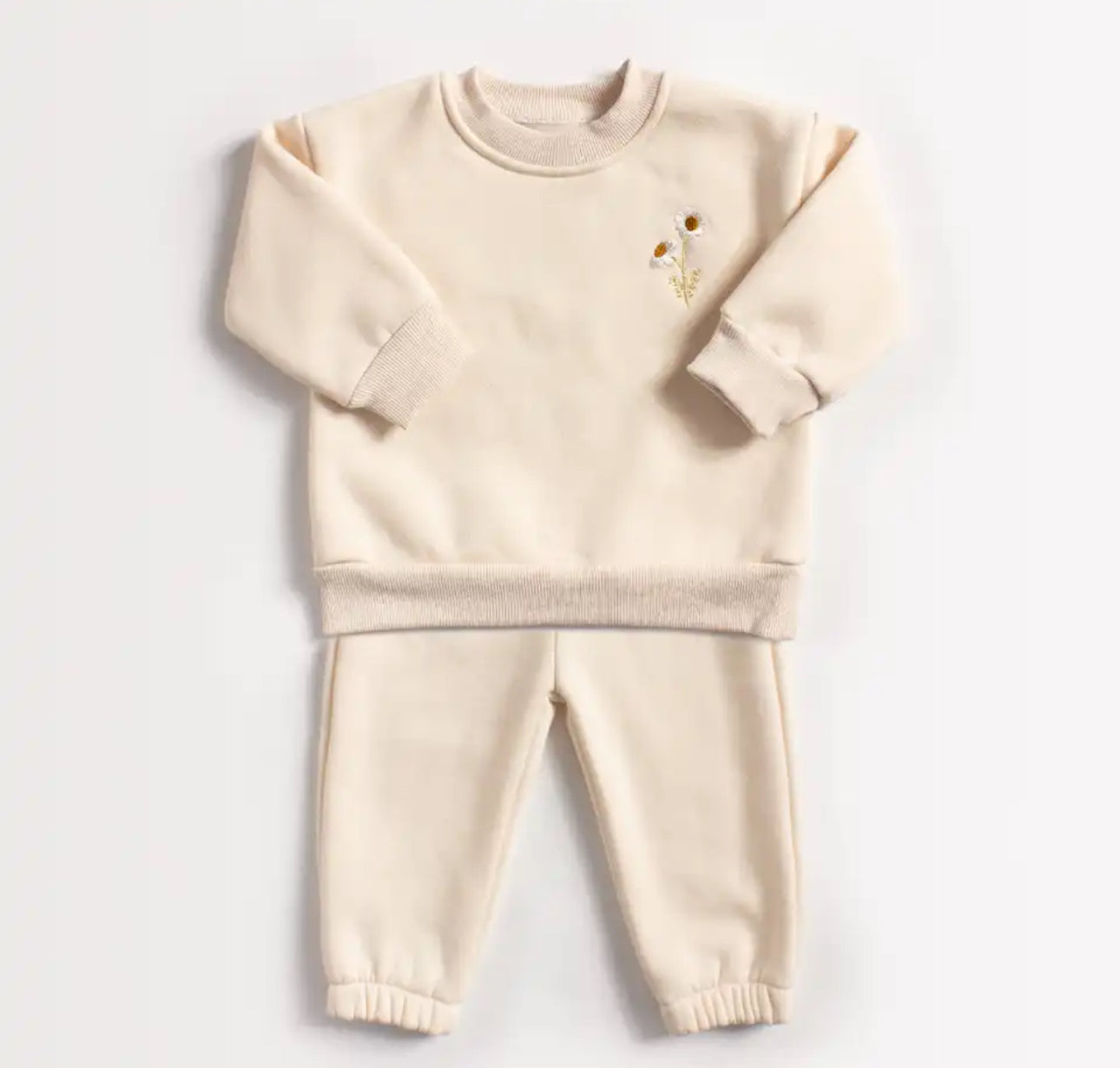 Baby & Kids Cotton knit Embroidered Flower Sweaters Hippo Boutique