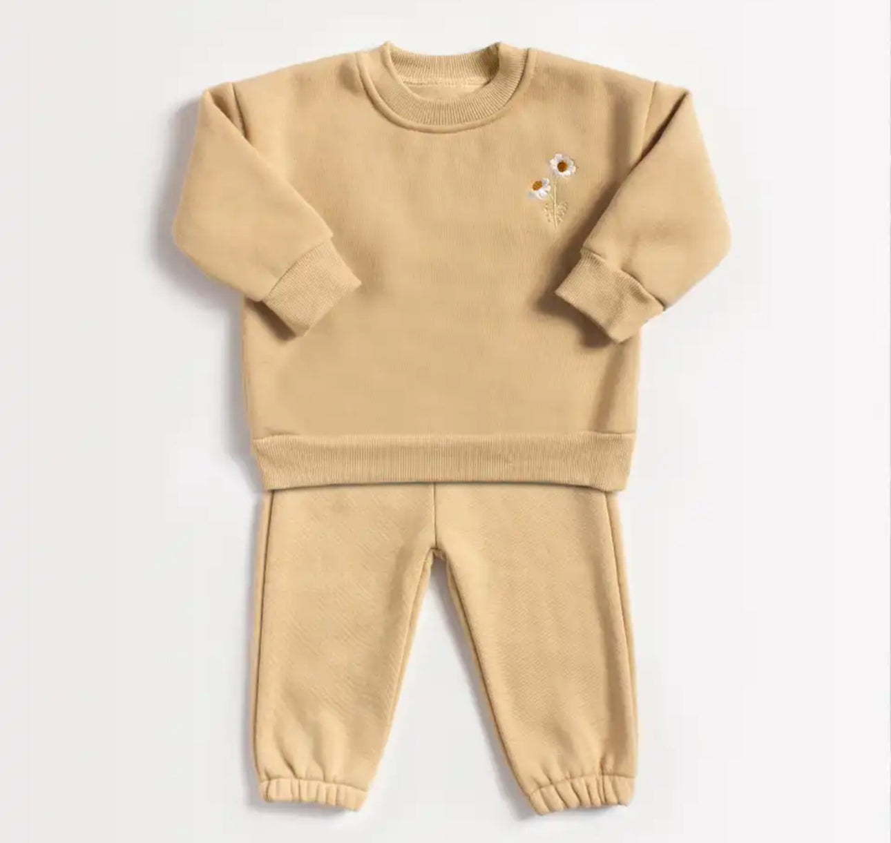 Baby & Kids Cotton knit Embroidered Flower Sweaters Hippo Boutique