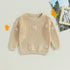 Bay & Kids Cotton knit Embroidered Flower Sweatersb Hippo Boutique