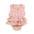 Ruffled Sleeveless Bubble Romper Hippo Boutique