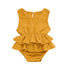 Ruffled Sleeveless Bubble Romper Hippo Boutique