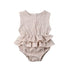 Ruffled Sleeveless Bubble Romper Hippo Boutique