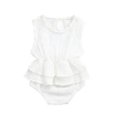 Ruffled Sleeveless Bubble Romper Hippo Boutique