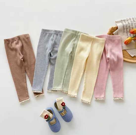 Baby Cotton Leggings Hippo Boutique