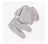 French Terry Sweatshirt & Pants Set Hippo Boutique