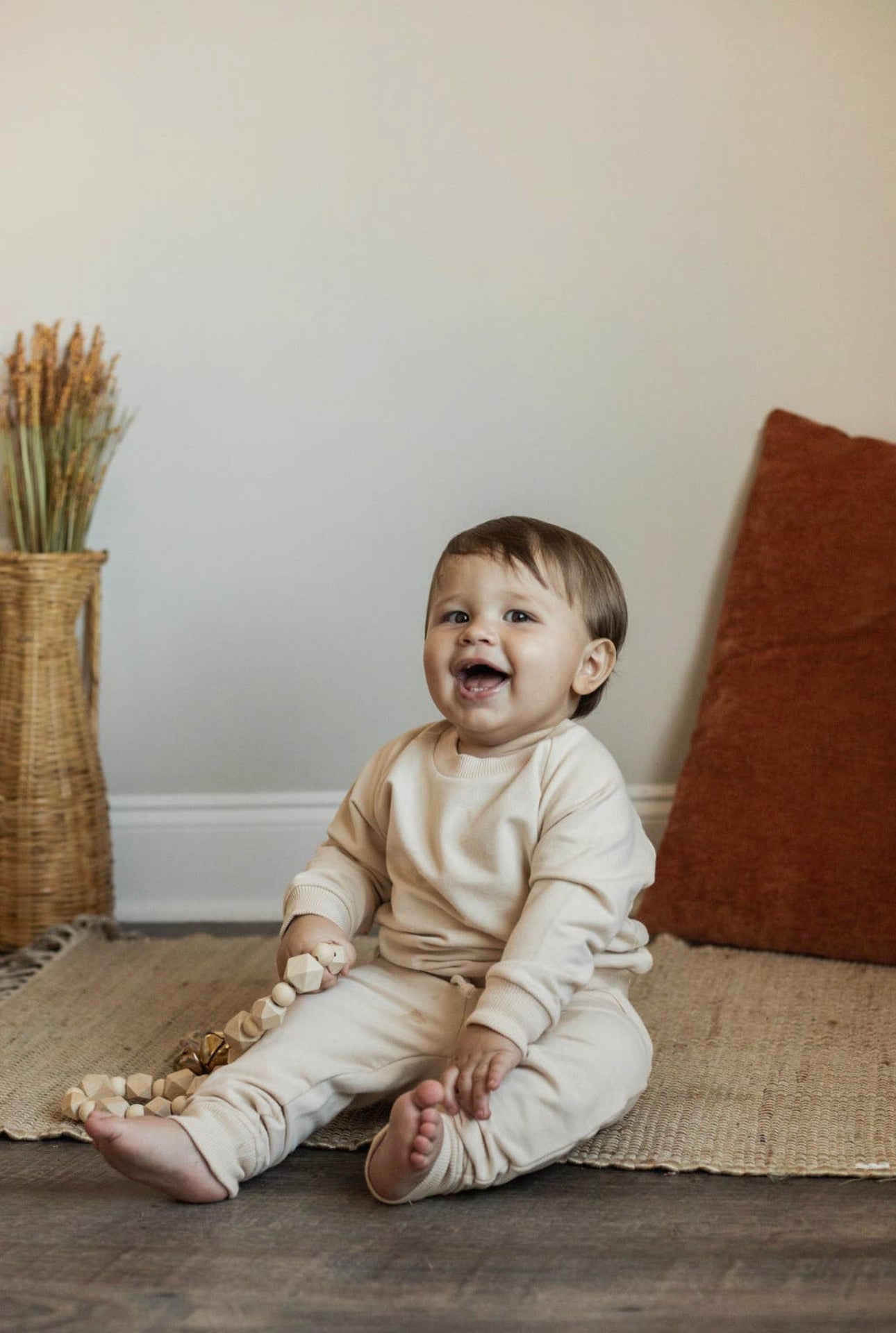 French Terry Sweatshirt & Pants Set Hippo Boutique