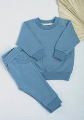 French Terry Sweatshirt & Pants Set Hippo Boutique