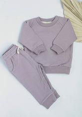 French Terry Sweatshirt & Pants Set Hippo Boutique