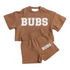 Baby Bubs Cotton T-Shirt & Shorts set Hippo Boutique