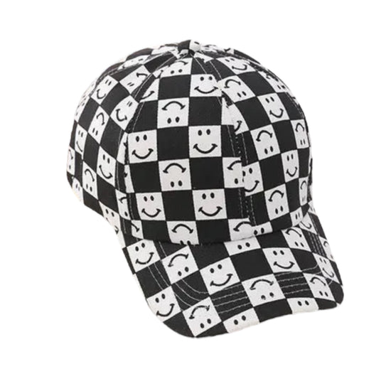 Baby & toddler smiley Baseball cap Hat Summer Spring Kids Bucket Hat Cotton Linen, Children Cap, Beach, Travel, Kids Hats, Caps, boys, girls Hippo Boutique